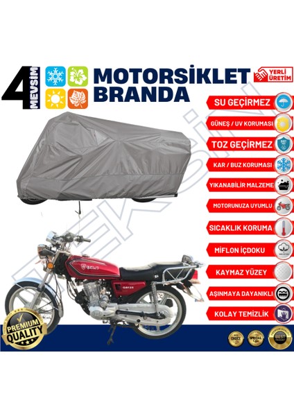Asya Quswa Scooter Motosiklet Brandası Motor Branda (A+ Kalite) fiyatları
