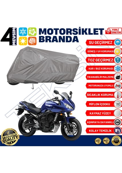 Yamaha Fz6 Fazer Abs Motosiklet Brandası Motor Branda (A+ Kalite)