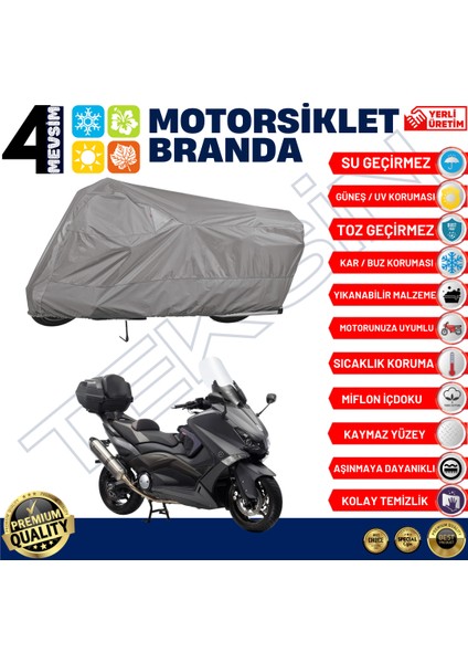 Yamaha Tmax 530 Motosiklet Brandası Motor Branda (A+ Kalite) fiyatları