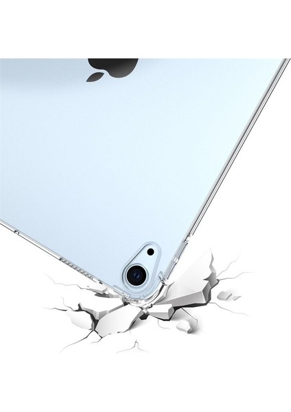 iPad Air 10.9 2022 (5.nesil) Kılıf Şeffaf Silikon Anti Shock Darbe Önleyici Ekstra Koruma Fit Kalıp fırsatları