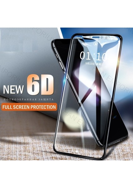Apple iPhone x Ekran Koruyucu Kırılmaz Cam 6d Extra Darbe Emici Ultra Koruma Tam Kaplar