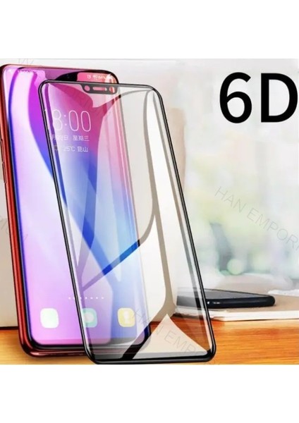Apple iPhone x Ekran Koruyucu Kırılmaz Cam 6d Extra Darbe Emici Ultra Koruma Tam Kaplar