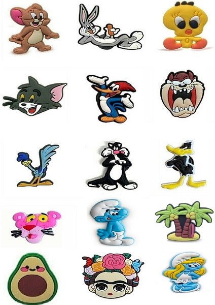 15 Adet Terlik Süsleri Disney Set