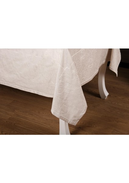 Ayda Lüx Jakar Polycotton Gri Tp Kumaş Masa Örtüsü 160X220 cm - 1248