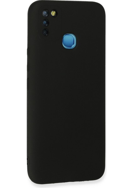 Infinix Smart 5 Kılıf First Silikon - Siyah