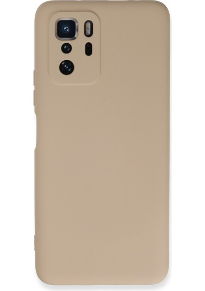 Xiaomi Poco X3 Gt Kılıf Nano Içi Kadife Silikon - Pudra 300099