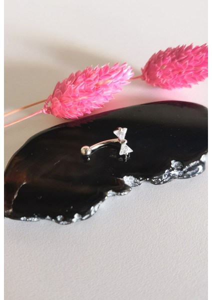 Cerrahi Çelik Muz Piercing / Banana Piercing / Rook Piercing / Kaş Piercing - 1 Adet fiyatları