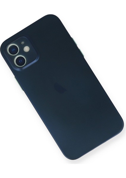 Iphone 12 Kılıf Pp Ultra İnce Kapak - Mavi Mrayd modelleri