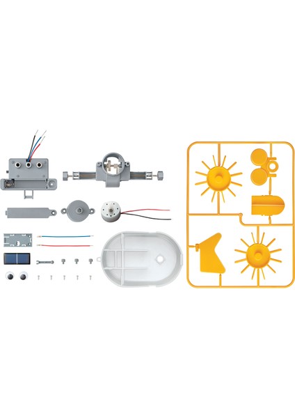 Hibrit Solar ve Motorlu Su Robotu Kiti