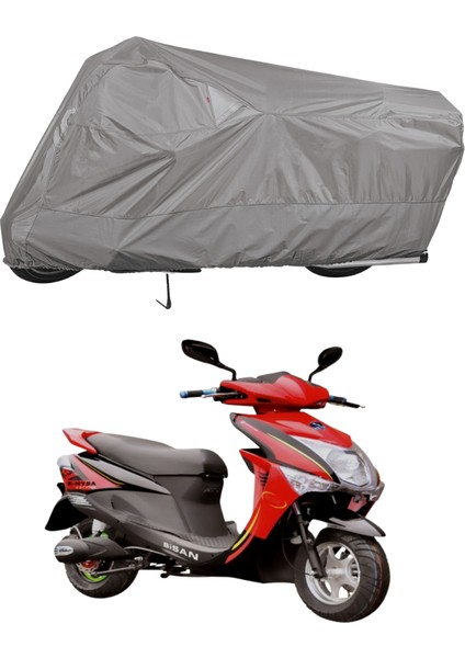 Bisan E-Nysa Elektrikli Motosiklet Brandası Motor Branda (A+ Kalite)