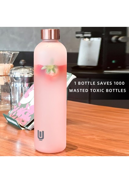 Estetik Su Şişesi Zaman Işaretleyici Sızdırmaz Yeniden Kullanılabilir Bpa Içermez (Yurt Dışından) modelleri