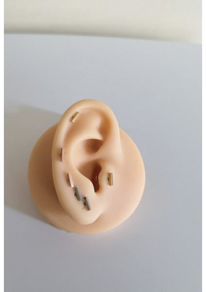 Cerrahi Çelik Labret Çubuk Pıercıng - 1 Adet
