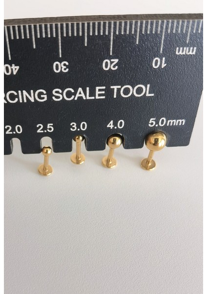 Cerrahi Çelik Top Percing - 1 Adet