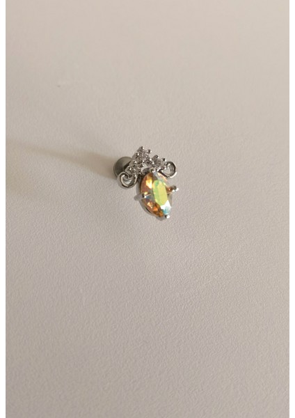Cerrahi Çelik Barlı Piercing - 1 Adet