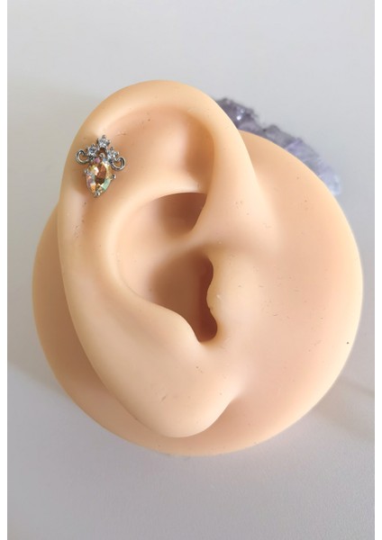 Cerrahi Çelik Barlı Piercing - 1 Adet