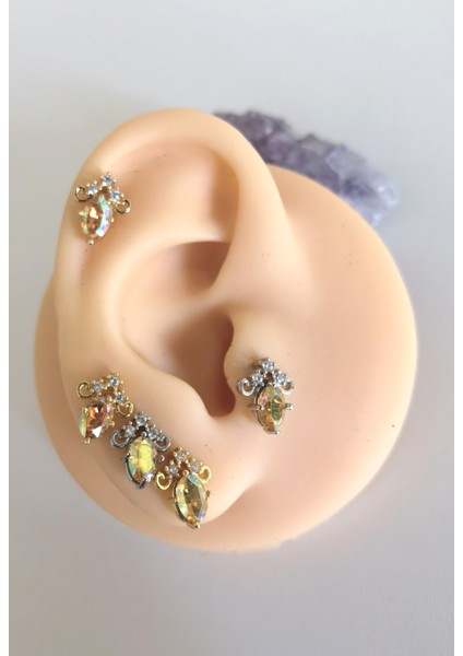 Cerrahi Çelik Barlı Piercing - 1 Adet