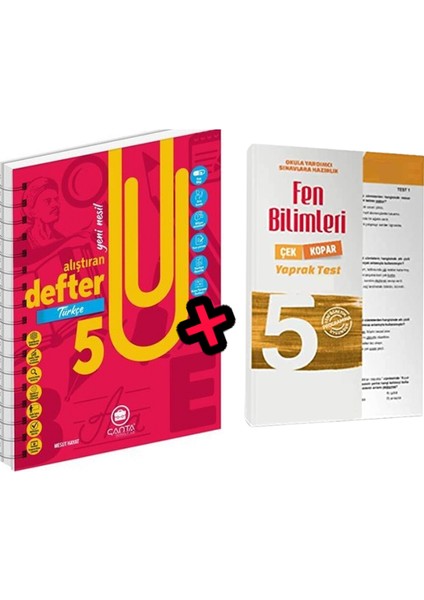 Çanta Yayınları 5. Sınıf Türkçe Alıştıran Defter