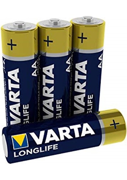 Varta Longlife Alkalin Aa 4'lü Kalem Pil modelleri