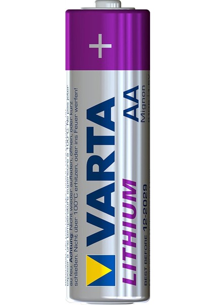 Lityum 6106 Aa Kalem Pil 2li Blister Ambalaj fırsatları