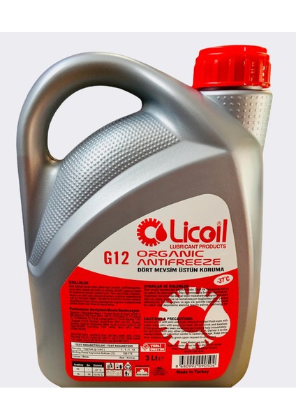 Organik Antifriz 3Lt (-37)