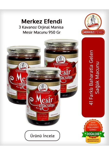 Mesir Macunu 950 gr 3 Adet