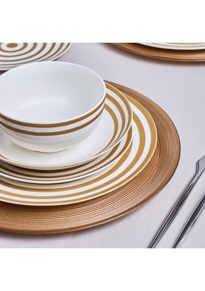 Sunshine Gold 24 Parça 6 Kişilk Porselen Yemek Takımı fiyatları