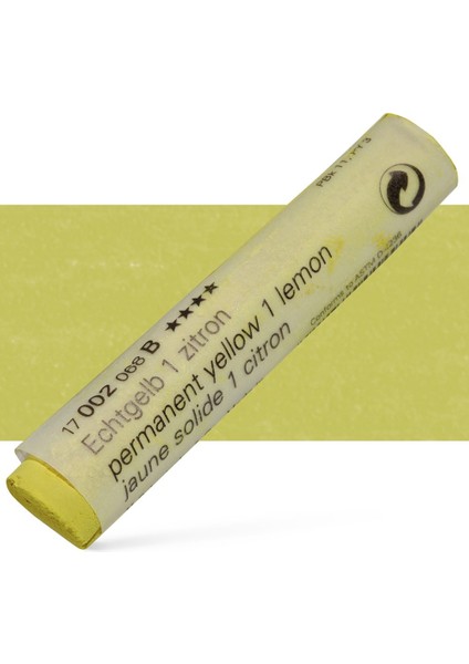 : Artist Soft Pastel Boya : 002 B : Permanent Yellow 1 Lemon