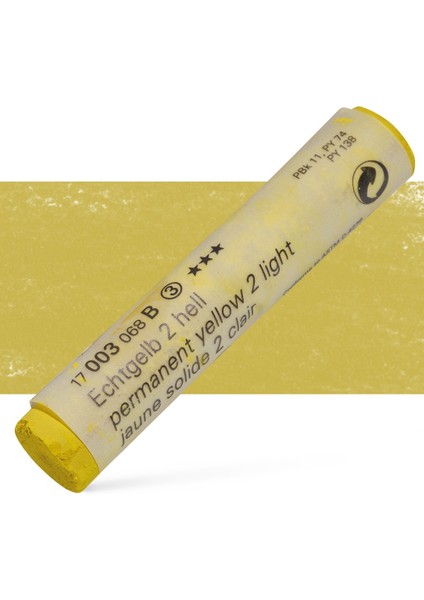 : Artist Soft Pastel Boya : 003 B : Permanent Yellow 2 Light