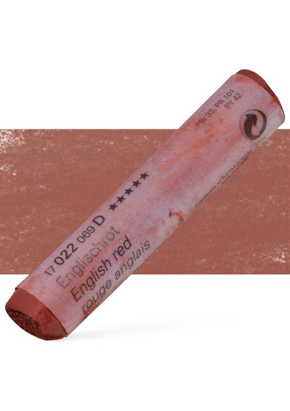 : Artist Soft Pastel Boya : 022 D : English Red