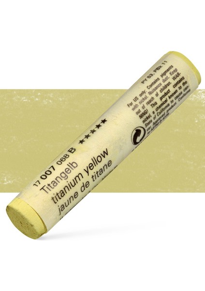 : Artist Soft Pastel Boya : 007 B : Titanium Yellow
