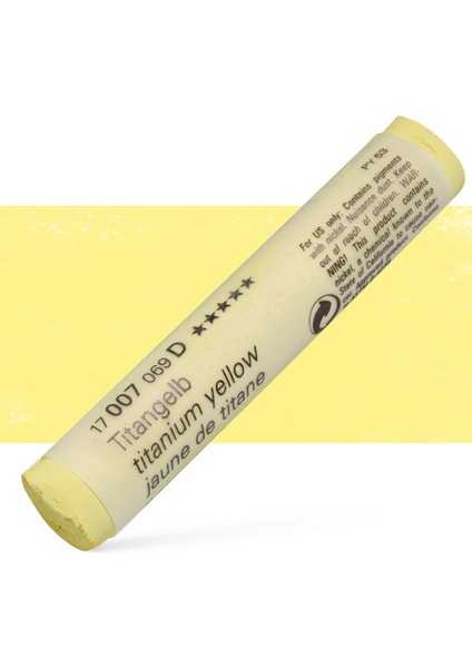 : Artist Soft Pastel Boya : 007 D : Titanium Yellow