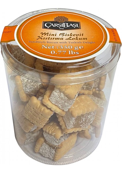 Biskevit Mini Kıstırma Lokum 350 gr