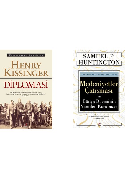 Diplomasi & Medeniyetler Çatışması (2 Kitap Takım)