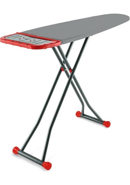 Ütü Masası Monoblok Gövde Çelik Malzeme 38x130 cm Antrasit Renkli