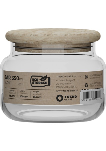 Eko Kavanoz 35531 350 ml