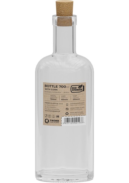 Eco Yağ Şişesi 700 ml