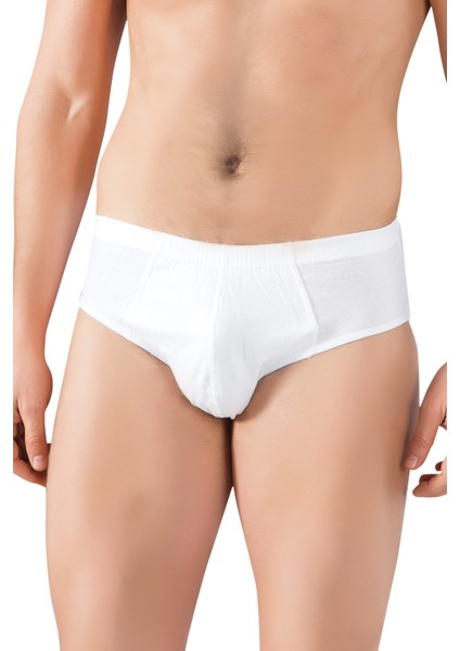 5'li Ekonomik Paket %100 Pamuklu Erkek Penye Slip Külot