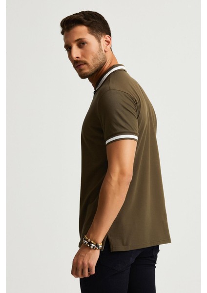 Fermuar Detaylı Polo Yaka T-Shirt (Barakm) indirimleri