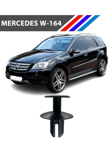 Mercedes W164 ml -Gl Class Davlumbaz Klipsi 81471-911-992 100 Adet