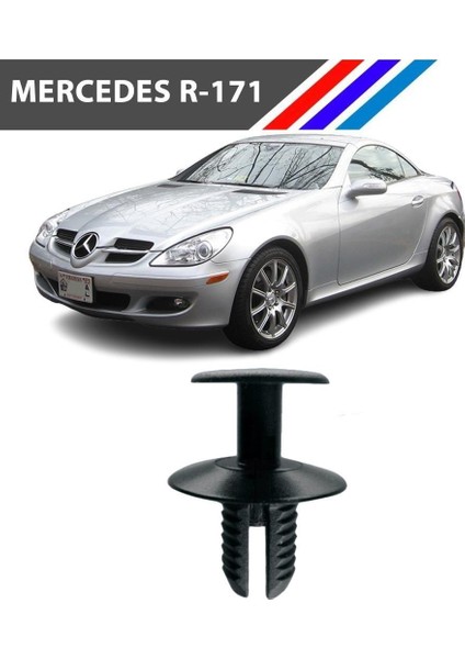 Mercedes R-171 Slk Class Davlumbaz Klipsi 81471-911-992 100 Adet