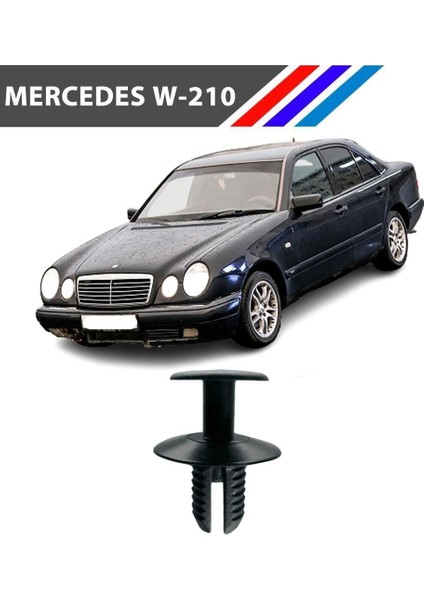 Mercedes W210 E Class Davlumbaz Klipsi 81471-911-992 25 Adet