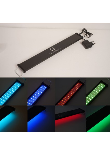 Bluetooth Telefon Kontrollü Rgb Akvaryum LED Aydınlatma 20 Serisi - 30 cm modelleri