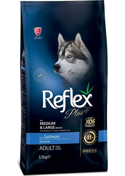 Plus Adult Dog Somonlu Yetişkin Köpek Maması 15 kg