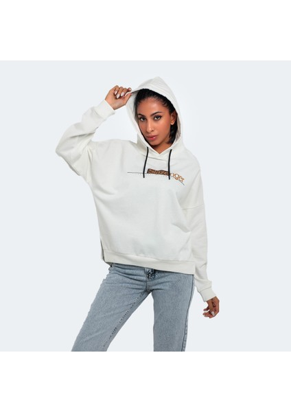 MAGNET Kadın Sweatshirt Krem indirimleri