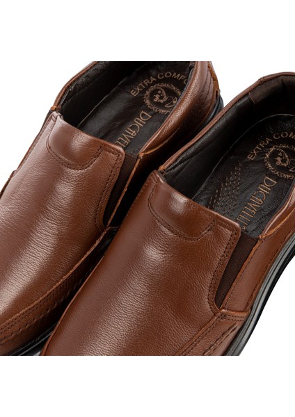 Cushy Deri Comfort Ortopedik Erkek Günlük Ayakkabı Ortopedik Baba Ayakkabısı
