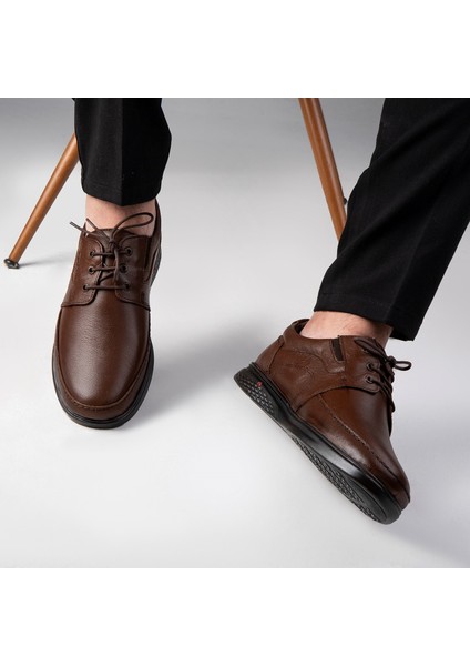 String Deri Comfort Ortopedik Erkek Günlük Ayakkabı Ortopedik Baba Ayakkabısı fırsatları