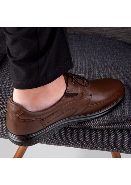 String Deri Comfort Ortopedik Erkek Günlük Ayakkabı Ortopedik Baba Ayakkabısı indirimleri
