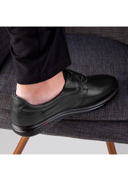 String Deri Comfort Ortopedik Erkek Günlük Ayakkabı Ortopedik Baba Ayakkabısı indirimleri