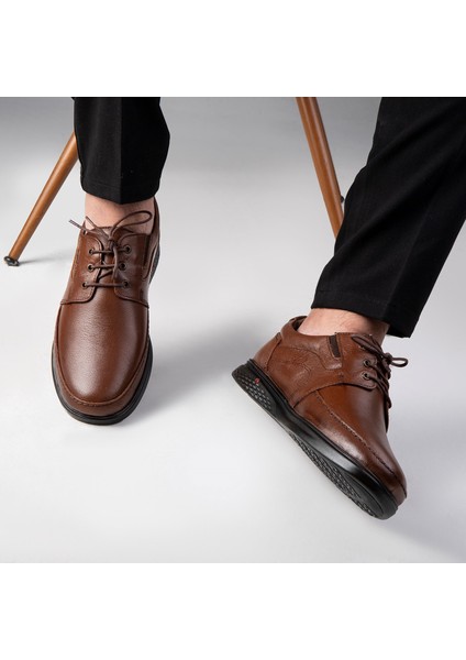 String Deri Comfort Ortopedik Erkek Günlük Ayakkabı Ortopedik Baba Ayakkabısı fırsatları