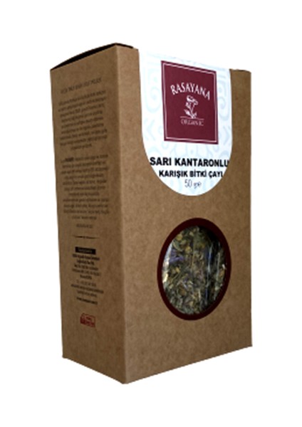 Organik Sarı Kantaronlu Karışık Bitki Çayı 50 gr